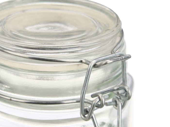 Vivalto Bocal en Verre Carré avec Fermeture Hermétique 200 ml 9x9x7 cm Transparent (Set de 24) Vivalto Bocal en Verre Carré avec Fermeture Hermétique 200 ml 9x9x7 cm Transparent (Set de 24)