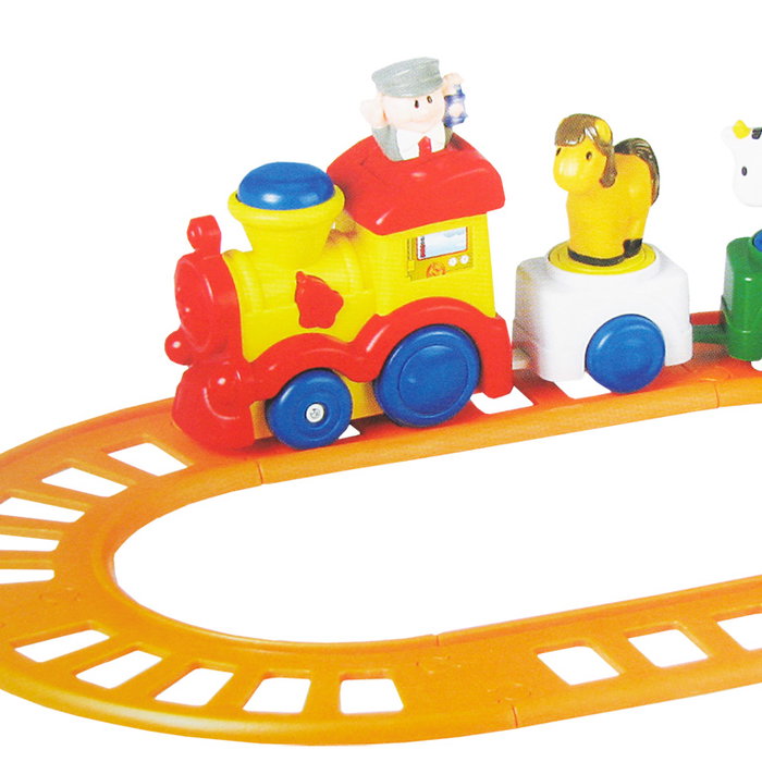 TACHAN - Train Musical Animal Farm 68001 avec 30+ Mélodies et Lumières, pour Enfants 12+ Mois