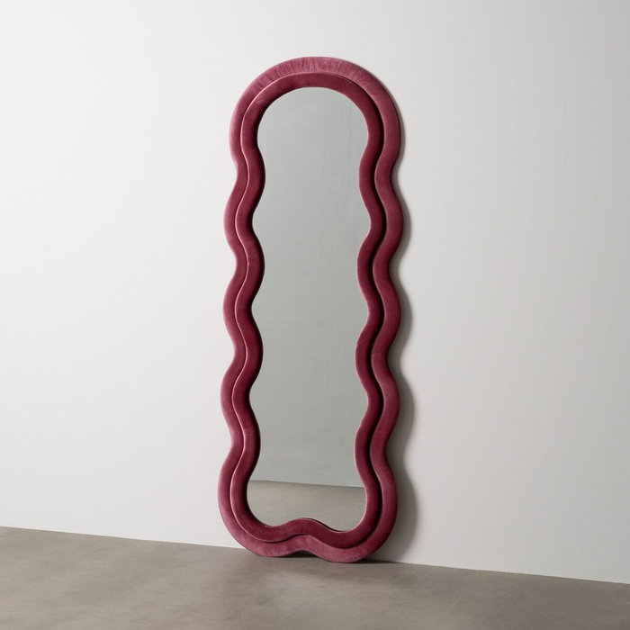 BigBuy Home Miroir mural Bordeaux Vertical 60 x 4 x 160 cm BigBuy Home Miroir mural Bordeaux Vertical 60 x 4 x 160 cm