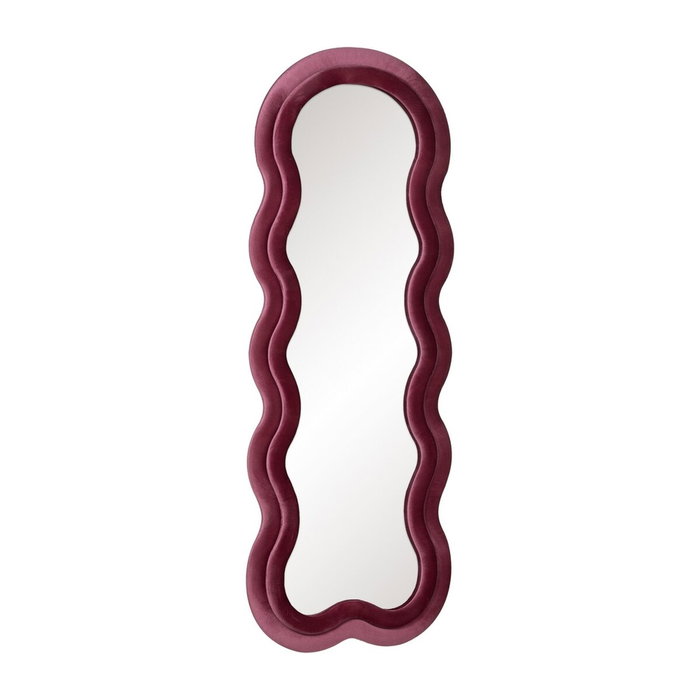 BigBuy Home Miroir mural Bordeaux Vertical 60 x 4 x 160 cm BigBuy Home Miroir mural Bordeaux Vertical 60 x 4 x 160 cm