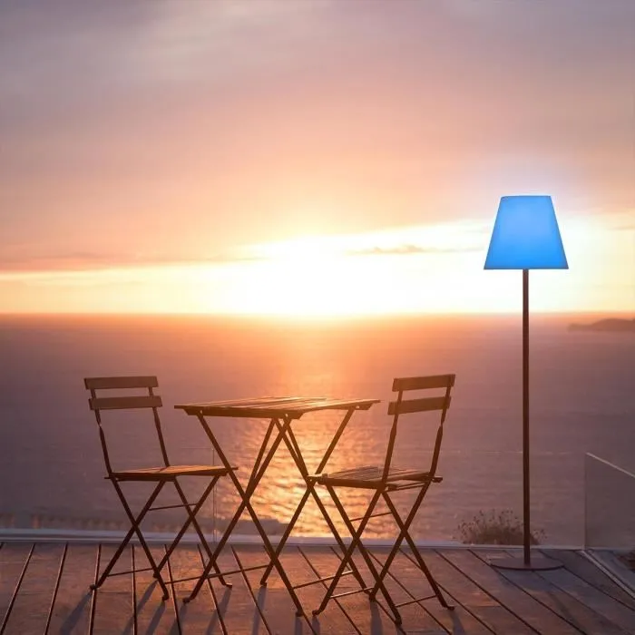 Lumisky Lampadaire sans fil STANDY H150 cm - LED multicolore dimmable - Télécommande incluse