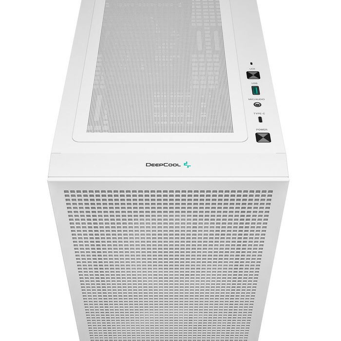Boîtier ATX semi-tour DEEPCOOL R-CH360-WHAPE3-G-1 Blanc Multicouleur
