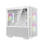 Boîtier ATX semi-tour DEEPCOOL R-CH360-WHAPE3-G-1 Blanc Multicouleur