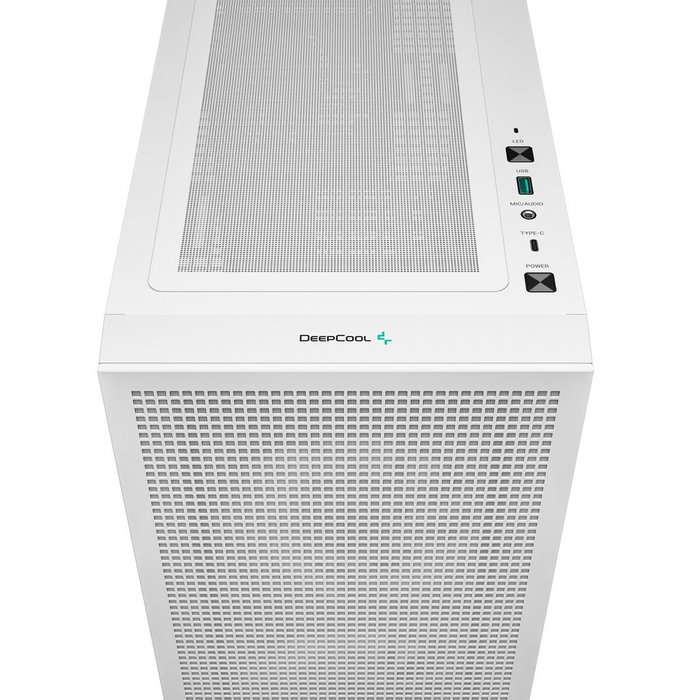Boîtier ATX semi-tour DEEPCOOL R-CH360-WHAPE3-G-1 Blanc Multicouleur