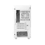 Deepcool CH360 Boîtier PC Gaming Micro ATX Blanc avec Fenêtre en Verre Trempé et Ventilateurs RGB