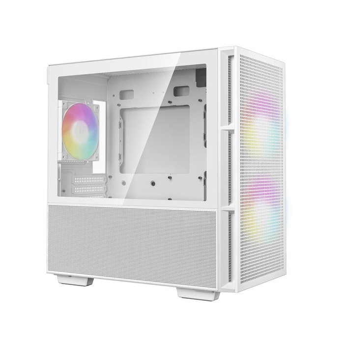 Deepcool CH360 Boîtier PC Gaming Micro ATX Blanc avec Fenêtre en Verre Trempé et Ventilateurs RGB Deepcool CH360 Boîtier PC Gaming Micro ATX Blanc avec Fenêtre en Verre Trempé et Ventilateurs RGB