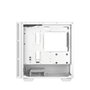 Deepcool CH360 Boîtier PC Gaming Micro ATX Blanc avec Fenêtre en Verre Trempé et Ventilateurs RGB