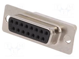 HARTING Connecteur D-Sub 15 broches femelle droit