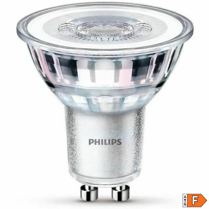 Philips Ampoules LED Foco F Pack de 3 - 4,6 W - Blanc chaud - GU10