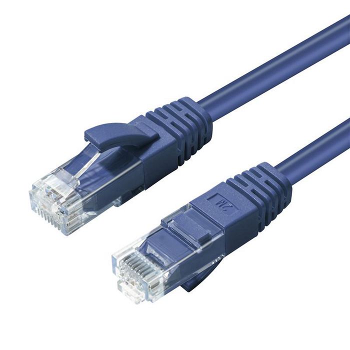 MicroConnect Câble réseau CAT6A UTP 15m, Bleu MicroConnect Câble réseau CAT6A UTP 15m, Bleu