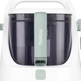 Hkoenig TWT77 Nettoyeur vapeur à main pour textiles et moquettes - 650W, réservoirs amovibles 1.4L/1.2L