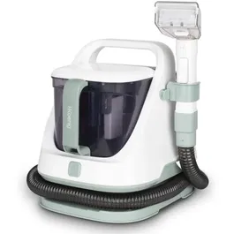 Hkoenig TWT77 Nettoyeur vapeur à main pour textiles et moquettes - 650W, réservoirs amovibles 1.4L/1.2L
