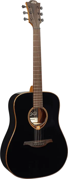 LAG Guitare acoustique Dreadnought Tramontane 118 - Negra