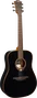 LAG Guitare acoustique Dreadnought Tramontane 118 - Negra