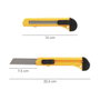 WOLFPACK LINEA PROFESIONAL Cutter Eco avec lame de 18 mm