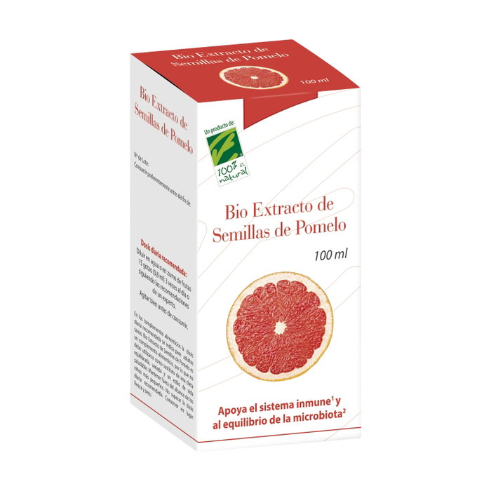 100% Natural Extrait de pépins de pamplemousse 100 ml 100% Natural Extrait de pépins de pamplemousse 100 ml