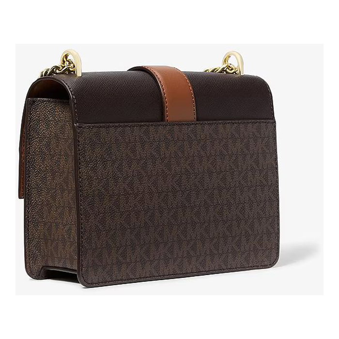 Michael Kors Sac Greenwich Marron en Toile