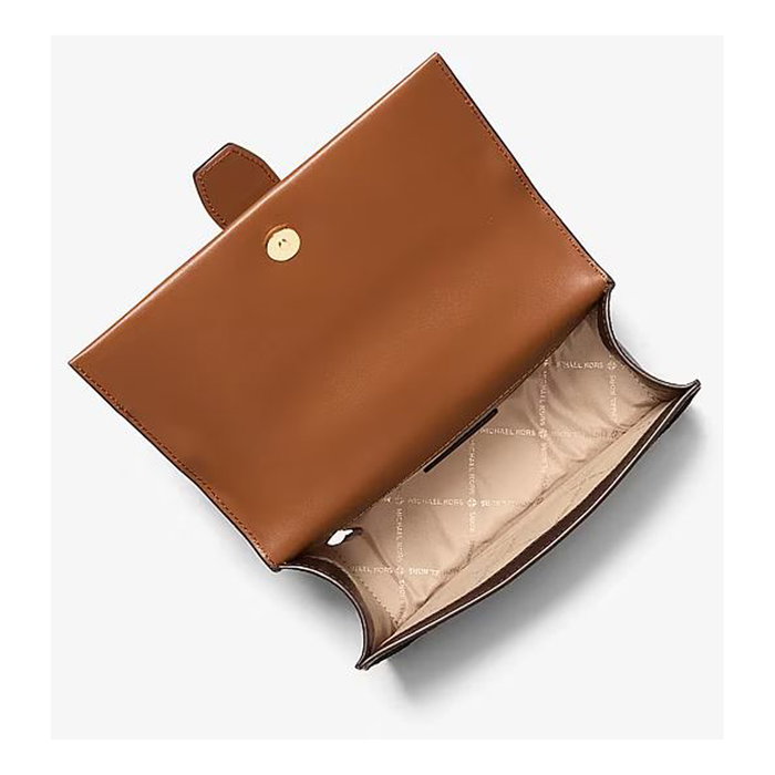Michael Kors Sac Greenwich Marron en Toile