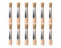 Innspiro Boîte de 12 pinceaux ronds n°04 en poils naturels pour pochoir