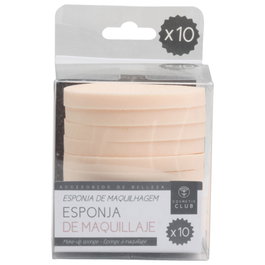 Cosmetic Club Lot de 10 éponges de maquillage de 5,7 cm