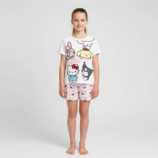 Cerdá Pijama Court Hello Kitty 6 Ans - Modèles Assortis Cerdá Pijama Court Hello Kitty 6 Ans - Modèles Assortis