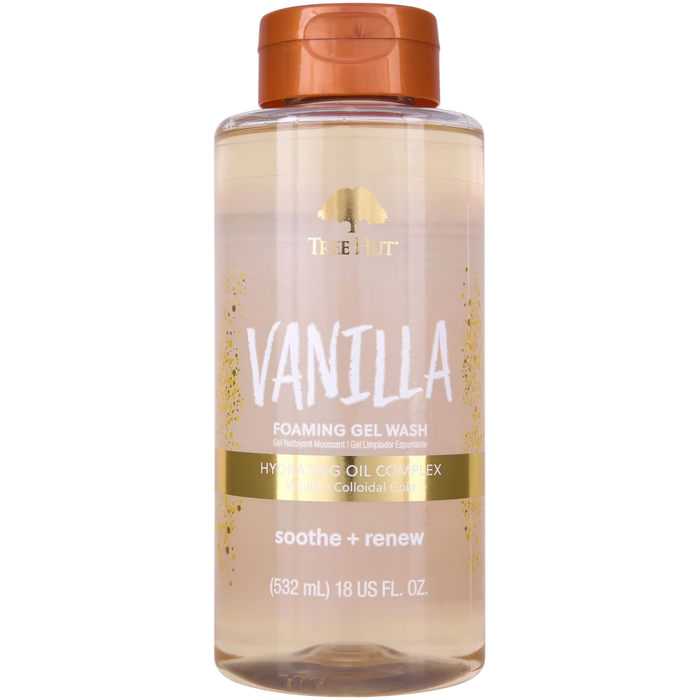 Tree Hut Gel Douche Hydratant à la Vanille pour tous les types de peau - Pour femme - Flacon 532 ml