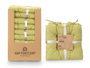 Giftdecor Lot de 2 Housses de Coussin Vert 40x40 cm (Set de 6)