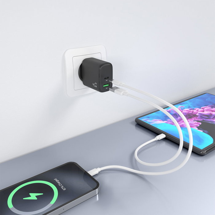 Chargeur mural Aisens A110-0972 Noir