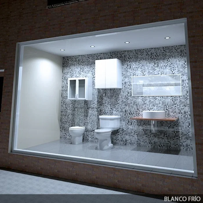 Placa LED Circulaire 6W 600Lm 6000K Niquel Satiné GL-CL-R6N-CW