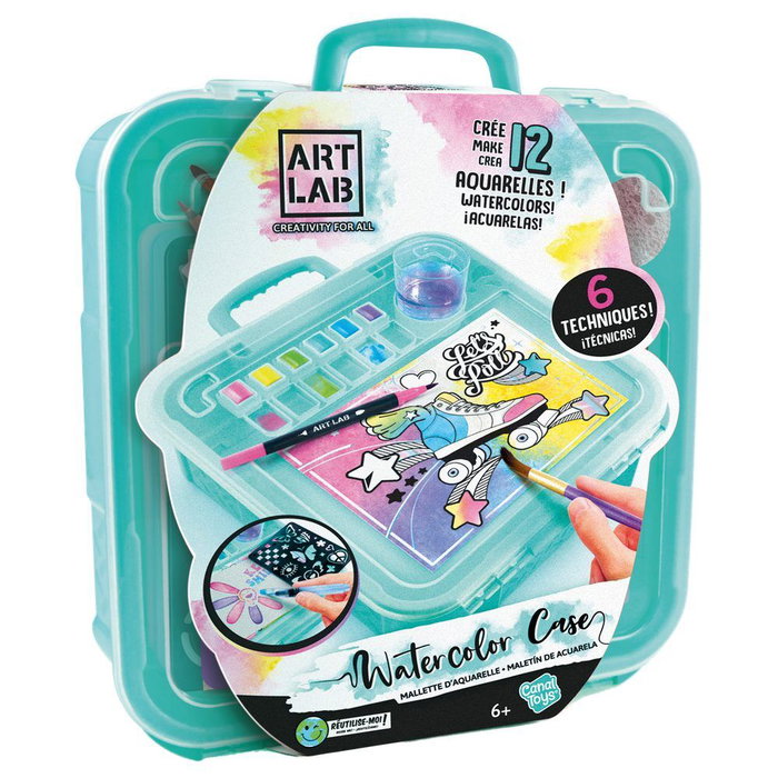 Canal Toys Art Lab - Mallette d'Aquarelle Canal Toys Art Lab - Mallette d'Aquarelle