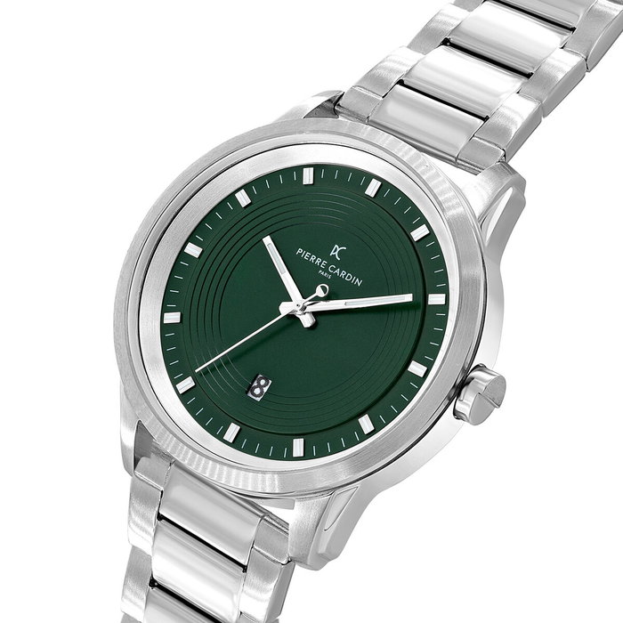 Pierre Cardin CCP.5028 - Montre analogique homme cadran vert