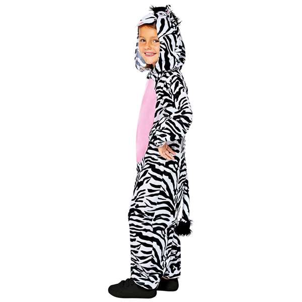 Liragram - Disguise, déguisement enfant singe zèbre taille 8-10 ans, costume pour garçon fille, couleur blanc Liragram - Disguise, déguisement enfant singe zèbre taille 8-10 ans, costume pour garçon fille, couleur blanc