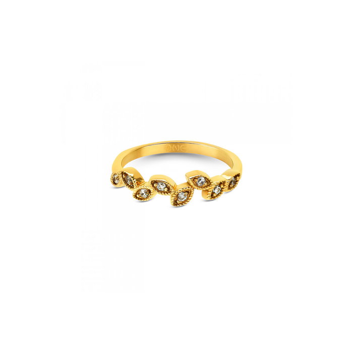 Bague Femme One Jewels OJATR02D-5 Doré 5 Bague Femme One Jewels OJATR02D-5 Doré 5
