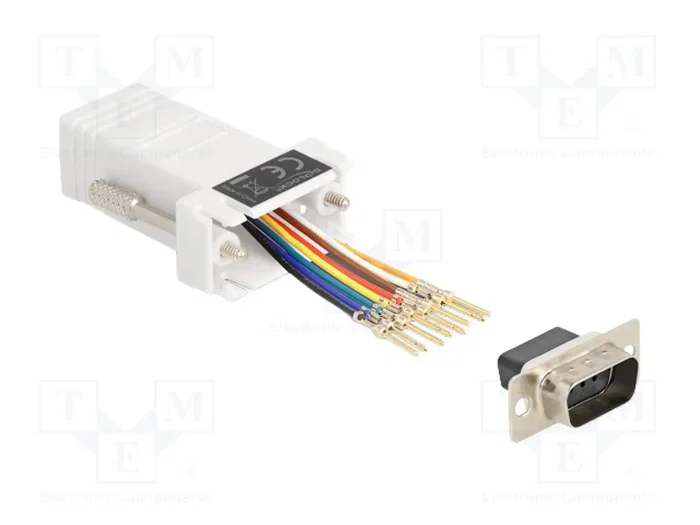 DELOCK Adaptateur D-Sub 9pin vers RJ45 blanc DELOCK Adaptateur D-Sub 9pin vers RJ45 blanc