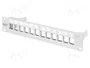 DIGITUS Panneau de patch Keystone Cat 6a blindé 1U 10 pouces