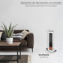 MAURER Ventilateur soufflant tour avec effet flamme 800/2000W