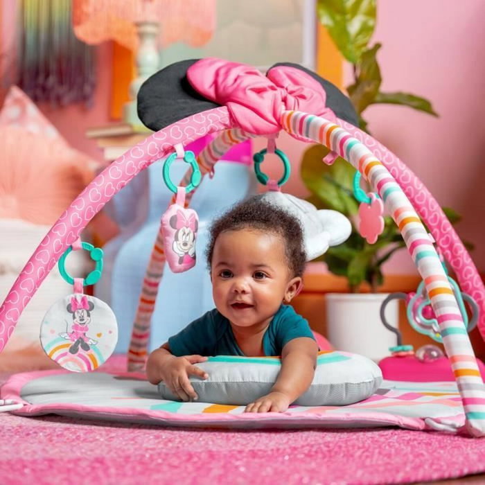 Disney Baby Tapis d'éveil évolutif Forever Besties Minnie Mouse Rose