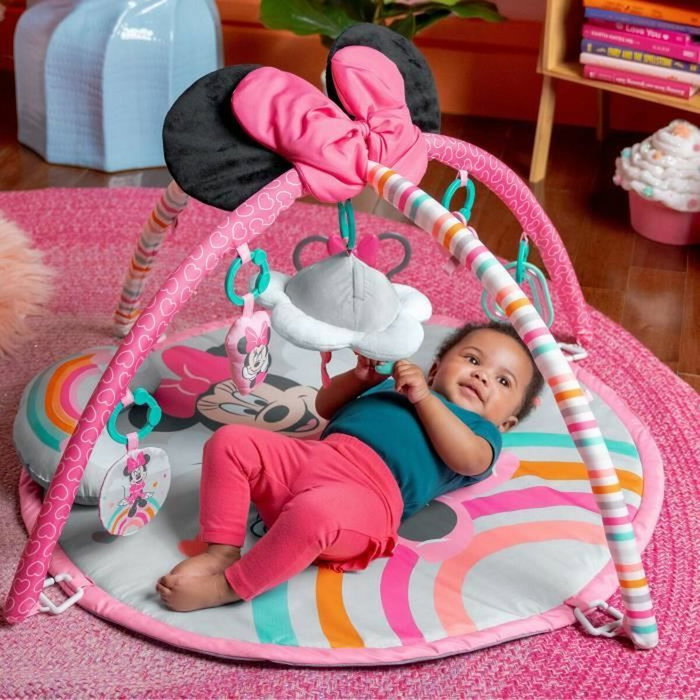 Disney Baby Tapis d'éveil évolutif Forever Besties Minnie Mouse Rose