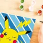Ravensburger CreArt Kids 25905 - Kit de peinture par numéros Pikachu Éclair 18x24 cm avec cadre - Loisir créatif dès 7 ans