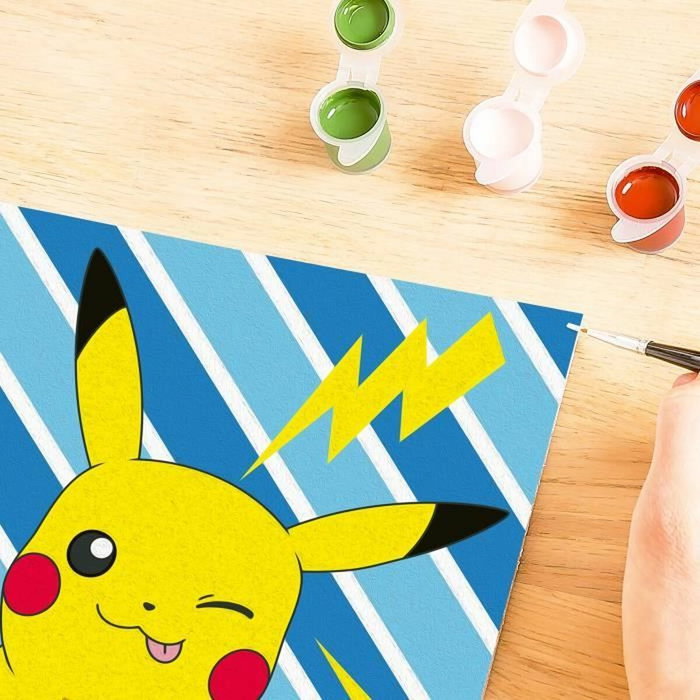 Ravensburger CreArt Kids Kit de peinture par numéros Pikachu Éclair 18x24cm Ravensburger CreArt Kids Kit de peinture par numéros Pikachu Éclair 18x24cm