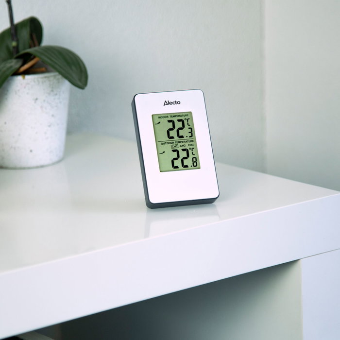 Alecto WS-1050 Station météo avec capteur sans fil Blanc