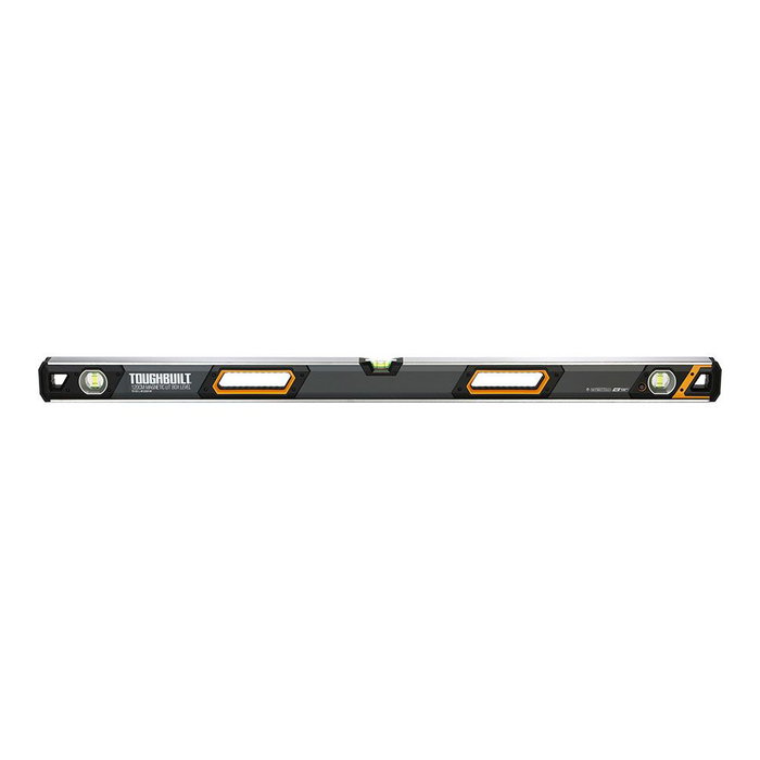 Niveau à Bulle Toughbuilt tb-h2-l-m120lh-m Magnétique Tubulaire Illuminé 120 cm