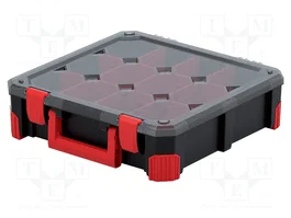 KISTENBERG TITAN 40 Conteneur collectif noir avec partitions