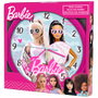 Barbie Horloge murale de décoration pour enfants - Diamètre 25 cm