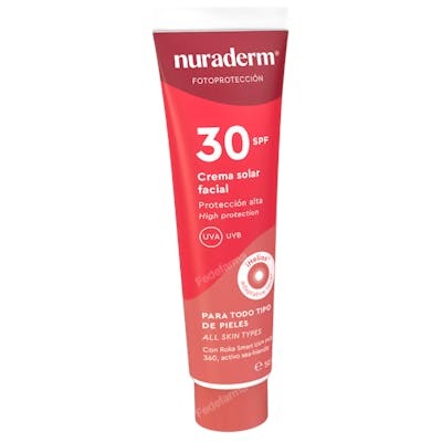 NURADERM IHELIOS Crème Solaire Faciale SPF30 50 ml