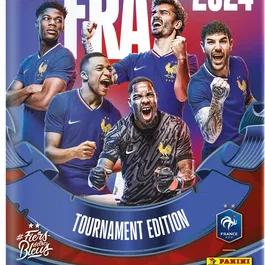 Panini - Album de Stickers Officiel Tournoi FFF Édition Française - 160 Stickers Dont 32 Brillants - Collections Masculine, Féminine, Étoiles Montantes et Légendes