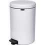 Brabantia Newicon Poubelle à pédale 20,0 L blanc