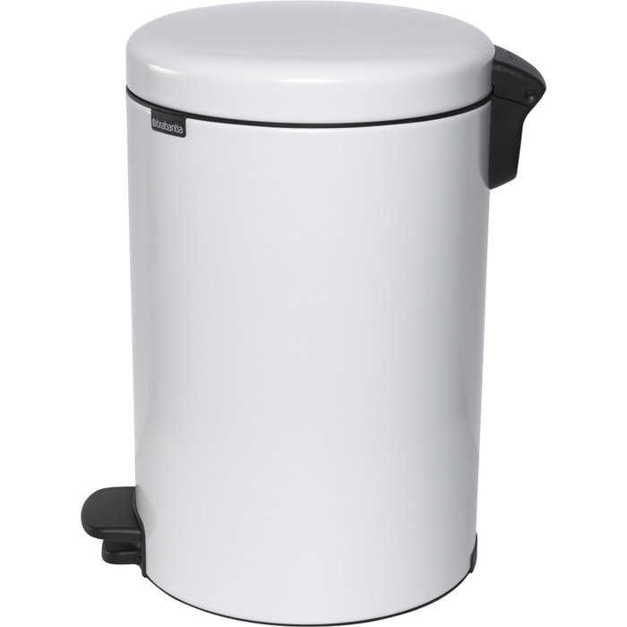 Brabantia Newicon Poubelle à pédale 20,0 L blanc Brabantia Newicon Poubelle à pédale 20,0 L blanc