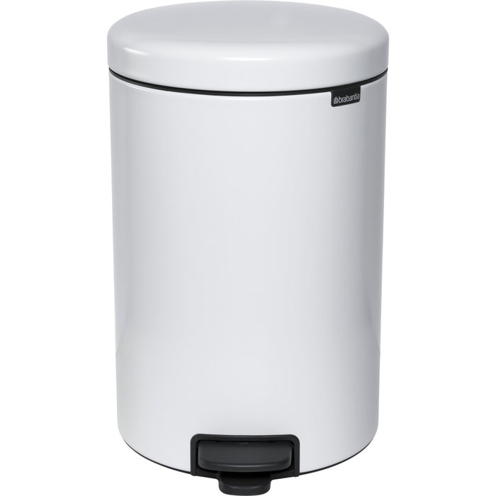 Brabantia Newicon Poubelle à pédale 20,0 L blanc Brabantia Newicon Poubelle à pédale 20,0 L blanc