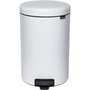 Brabantia Newicon Poubelle à pédale 20,0 L blanc